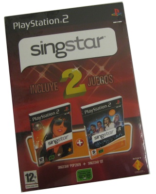 Sony Pack Ps2 Singstar Pop 2009   Singstar Ot